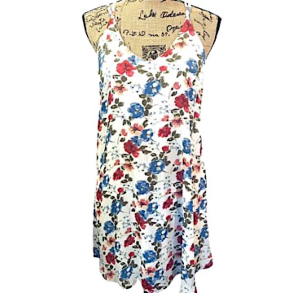 Ovi Dress Beach Vacation Medium Floral Sundress